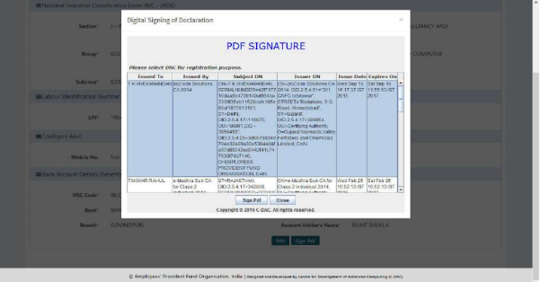 PMRPY Registration-Digital Signature