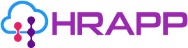 Logo of HRAPP the best solution for HR & payroll management and employee monitoring